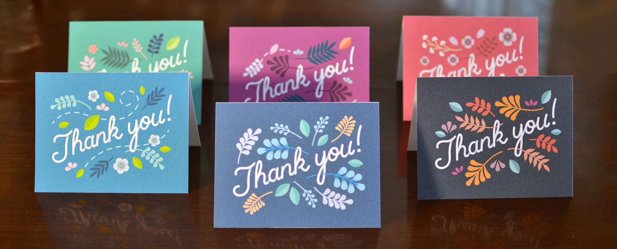 Full set of 'Thank You' cards