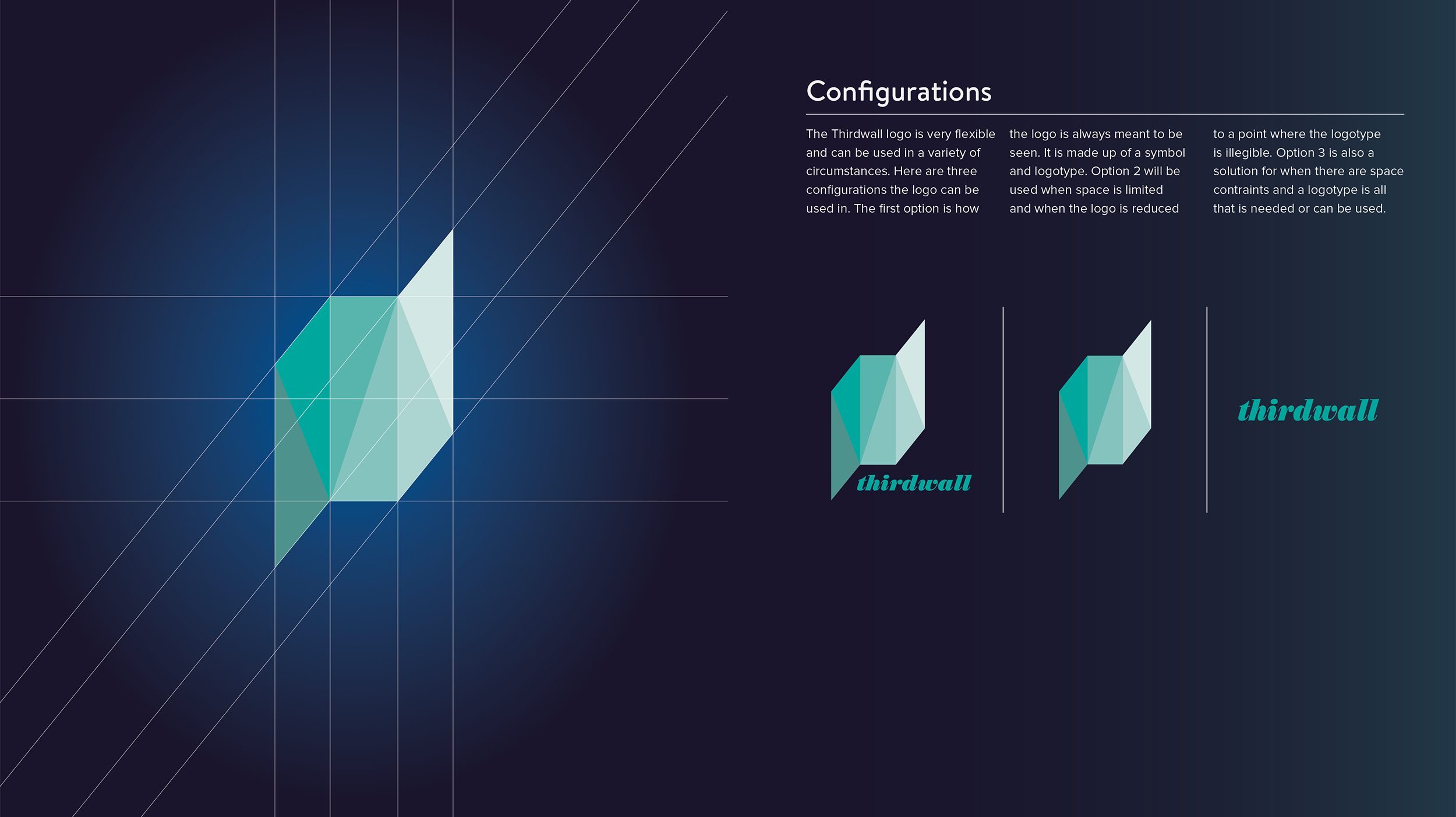 Thirdwall logo configurations